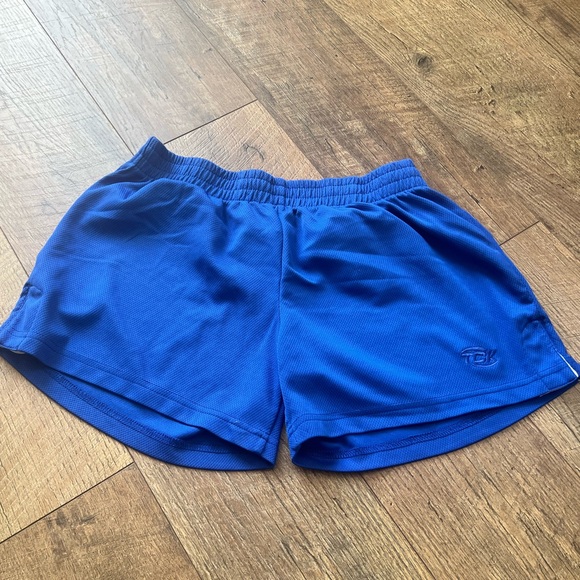 Pants - Women's Athletic Shorts in Vibrant Blue